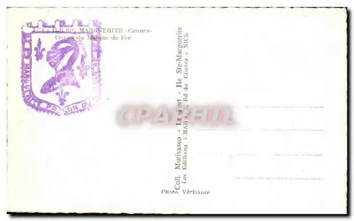 Wnętrze celi — więzienie Maskara — Wydawnictwo Murisasco — Rewers