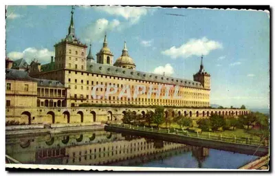 Monastério de El Escorial — Bassin de la Huerta — Heliofotográfica Española