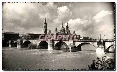 Zaragoza — Pilar y Puente Piedra — Éditions Sicilia