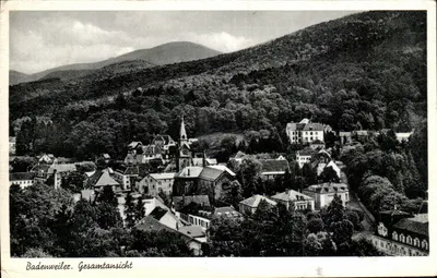 Badenweiler. Vista geral — Verlag Alfred Schmitt, U (60)