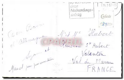 Alt-Waldshut — vista panorâmica e monumentos — editor não identificado, número de série não visível — Verso