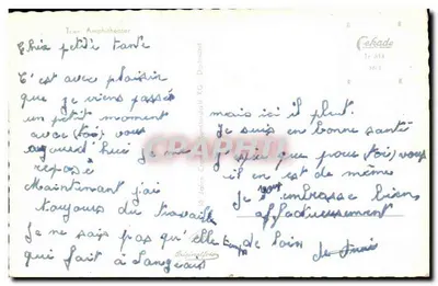 Amfiteatr w Trierze — widok panoramiczny — Cekado Tr 513 — Rewers