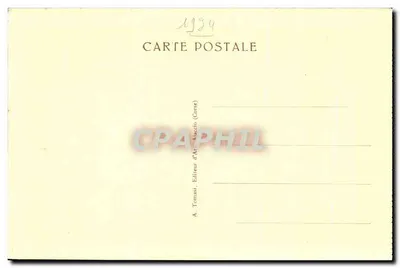 Altar der Unbefleckten Empfängnis — Verlag A. Tomasi, Ajaccio (Korsika) — Rückseite