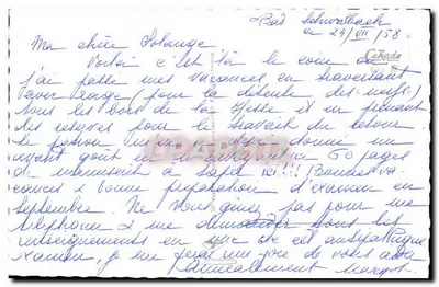 Bad Schwalbach — widok panoramiczny, hotel, fontanny i park — wydawca nieodczytalny — Rewers