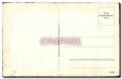 Dresden — Am Königsufer — Kunstdruck M. Hörlholt, Dresden-A. 24 — Rewers
