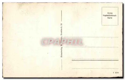 Dresden — Widok na Frauenkirche — Kunstverlag M. Hörnli, Dresden, nr 4381 — Rewers