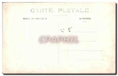 Visão do castelo de Vincennes — Torre da Hora e pátio interno — Editor não identificado — Verso