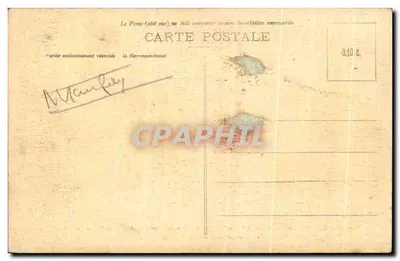 Vestíbulo de honra — Bustos de Bonaparte e de Napoléon, vasca « Les Trois Grâces » — Paris, editor não identificado — Verso