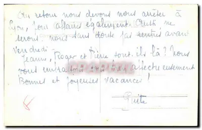 L'Alpe d'Huez — vista de esquí — Marf, n.º 269 — Reverso