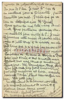 Reims nos anos de bombardeios 1914-1917 — A Catedral incendiada pelos Alemães, 19 de Setembro de 1914 — A Catedral no meio dos Ruínas — Coleção G. Dubois, Reims — Verso
