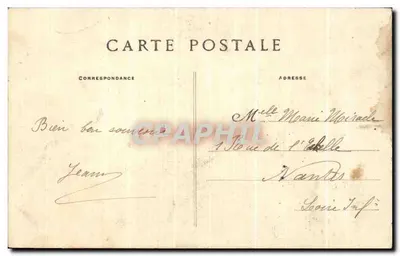 Montmartre — La Maison au Toit de Chaume — G.C.A. Paris n°584 — Rückseite