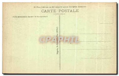 Vichy — Wnętrze kasyna — Sala uroczystości — Wydawca Ideal, nr 329 — Rewers