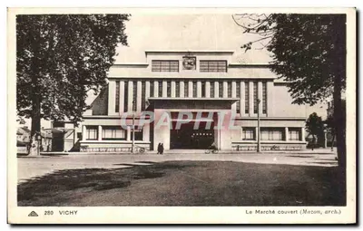 Vichy — O Mercado Coberto (Mazon, arq.)