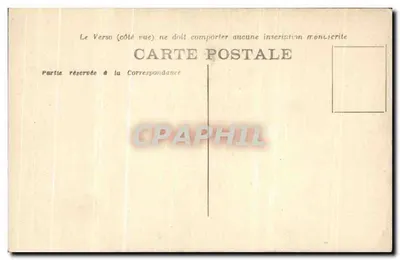 Côte Vermeille - Estrada de Argelès a Collioure — Bilhete postal antigo n°204 — Verso