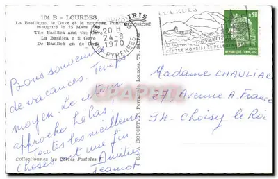 Bazylika i Gave w Lourdes — Wydawca IRIS — Rewers