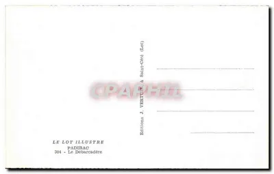 Grotta di Padirac — Saint-Céré (Lot) — Edizioni J. Vertun — Verso