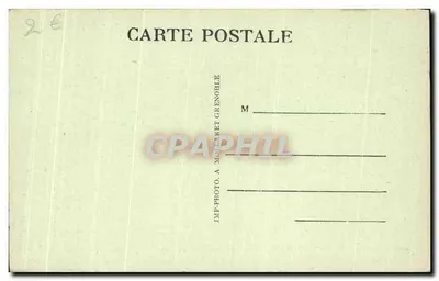 Dauphiné — Plateau das Petites Roches, os túneis de St Pancrasse — Verso