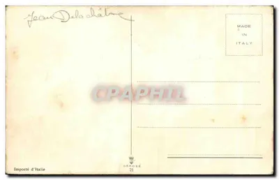 Cartolina d'epoca Cristo Gesù — Verso