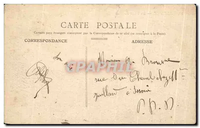 Valence — Le Parc Jouvet — éditeur Darge, n° 28 — Verso