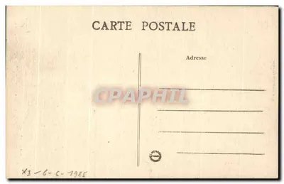 Fontainebleau Forest — The Sphinx of Druldes (Franchard) — Collection Artistique L.M. — Back