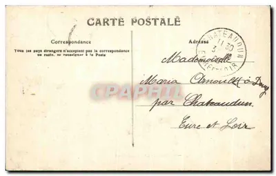 Gavarnie — Le Pont de Neige — Éditeur : Les Prévenus, n° 710 — Verso