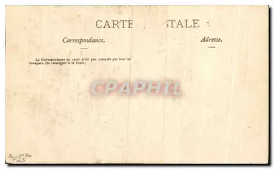 Trégastel (Côtes-du-Nord) — La Roche Le Roi-Gradlon — J.-B. Barat, editore-fotografo, Saint-Quay — Verso