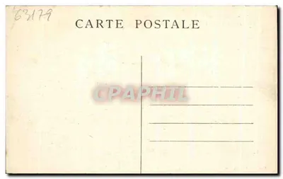 La Auvergne — 853. JOB - Pico principal del Rocher de la Volpîe, dominando la valle — Editor: L. Boyt, Ambert — Reverso
