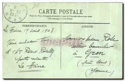 Sainte-Adresse — Het Zoete Suiker — LL. n°73 — Achterkant