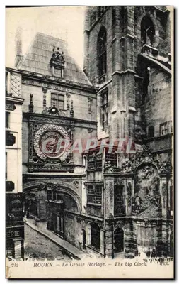 Rouen — La Grosse Horloge — The big Clock