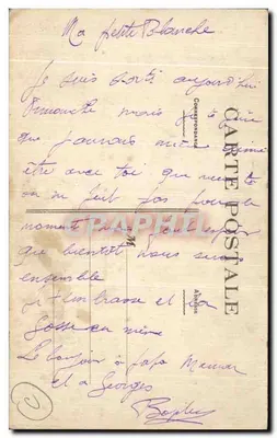 Lits-Clos i Berceaux — Pierwsza bécquée — Coill. E. Hamonic, St-B. — Rewers