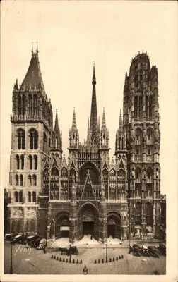 Rouen — Catedral (fachada) — YVON n°20