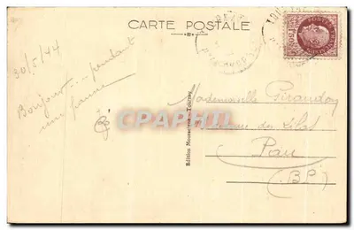 Tournay — Vista geral — Edição Mousseire-Tournay, n°1 — Verso