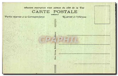 Cauterets — Ogólny widok z Mamelen Vert — Bloc Frères, Bardeaux — Rewers