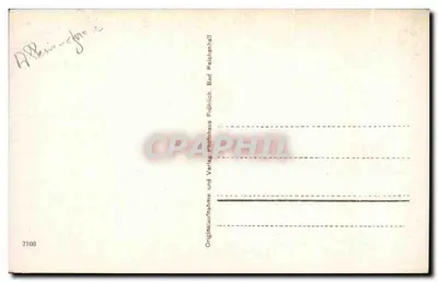 Bad Reichenhall — widok panoramiczny — Originalaufnahme und Verlag Photohaus Fröhlich — Rewers