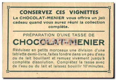 Sarlat - Dom Boetie — Zbiór Chocolat-Menier nr 353, wydane przez CL. Dautrix — Rewers