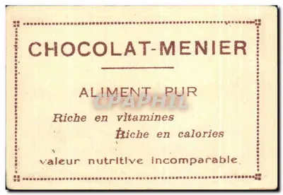 Paris - Notre-Dame de Paris — Coleção do Chocolat-Menier n°440, OL. Leconte — Verso