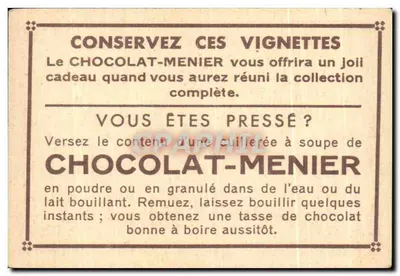 La Louvesc — Bazylika — Kolekcja Chocolat-Menier, nr 325 — Rewers