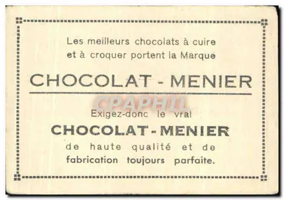 Rila - Klasztor św. Jana Rilskiego — Kolekcja Chocolat-Menier, nr 676 — Rewers