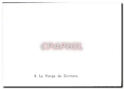 Dormans — Statua Maryi Panny — n°8 — Rewers