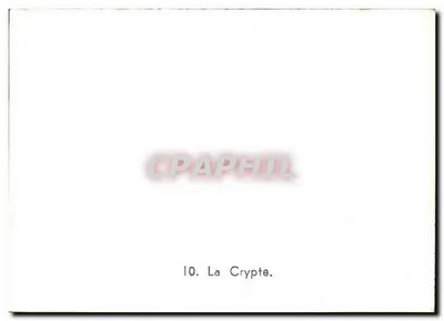 Krypta — Krypta Bazyliki Świętego Serca Pana Jezus na Montmartre — nr 10 — Rewers