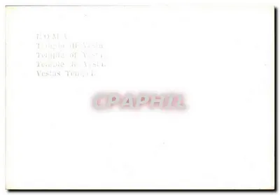 Rzym — Tempel Vesty — Rewers