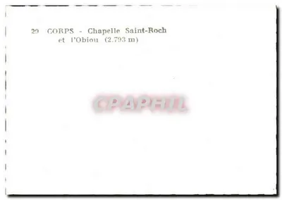 Corps - Kostel św. Rocha i Obiou (2.793 m) — Rewers