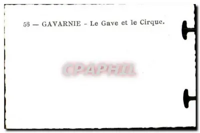 Gavarnie — O Gave e o Cirque — n°56 — Verso