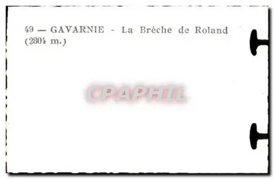 Gavarnie - A Brecha de Roland (2804 m.) — n°49 — Verso
