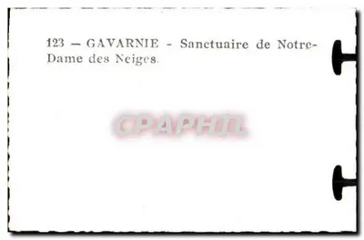 Gavarnie — Kerk van Notre-Dame des Neiges — 123 — Achterkant