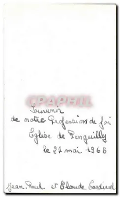 Kaliczek z winorośli — Bouasse-Lebel, Paryż, P.F. II — Wydruk w Francji — Rewers