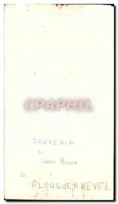 Santa Ana — Lembrança de Socour Anne — Plouguer Nevel — Verso
