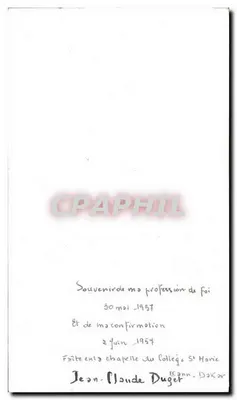 Krucyfikcja — Noc Paschalna — PHOTO MANSON H. 30 — Rewers