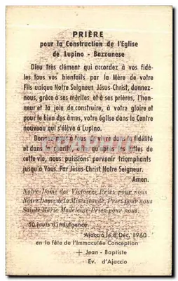 A Virgem adorando o Menino — obra de Filippo Lippi — Mignard, editor, Paris, n° 3681 — Verso