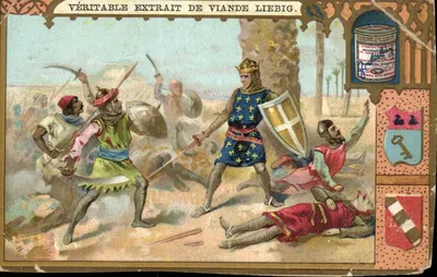 Chromo Veritable Extrait De Viande Liebig Chevalier